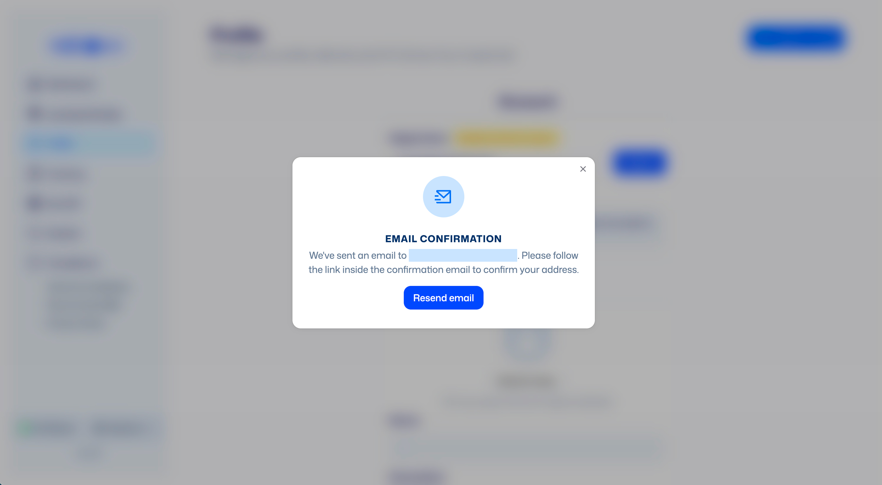 Step 2 register your email
